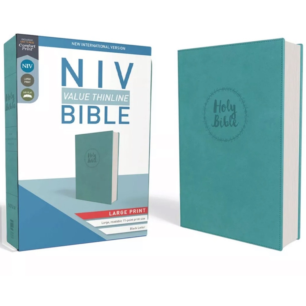 NIV Value Thinline Bible by Zondervan (2017, Bonded Leather, Special)
